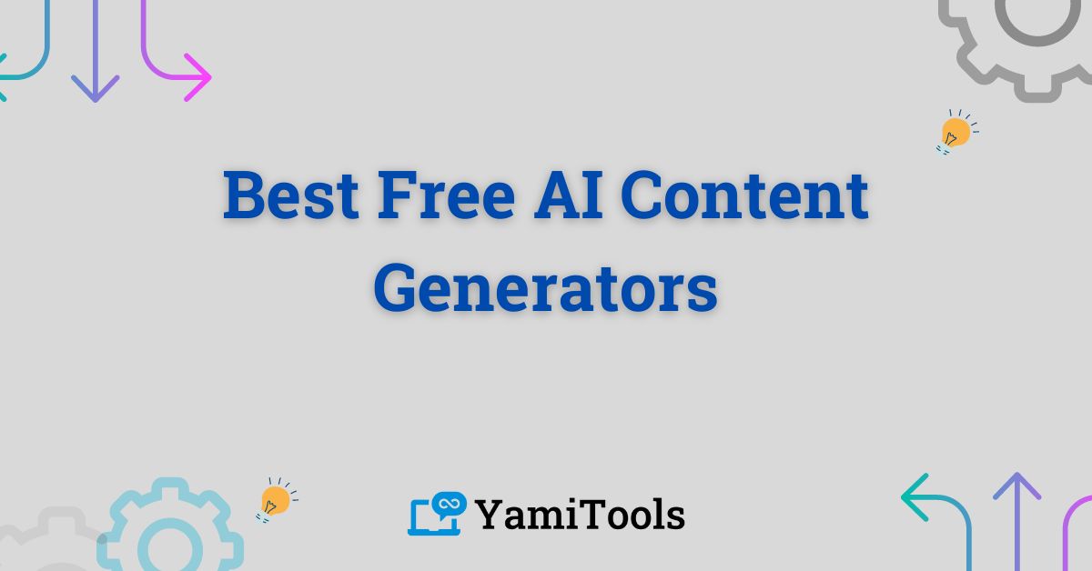 featured image for: best free ai content generators