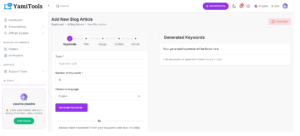 generate full blog article
